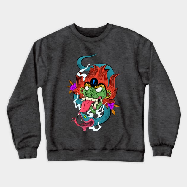 Yakkha Crewneck Sweatshirt by Devindesigns